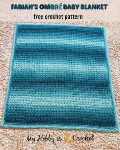 Fabian's Ombre Baby Blanket Pattern