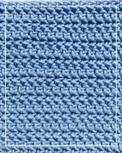 Herringbone Half Double Crochet Stitch