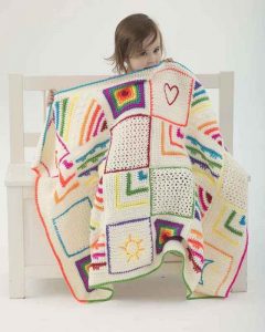 Sampler Baby Blanket - First Steps