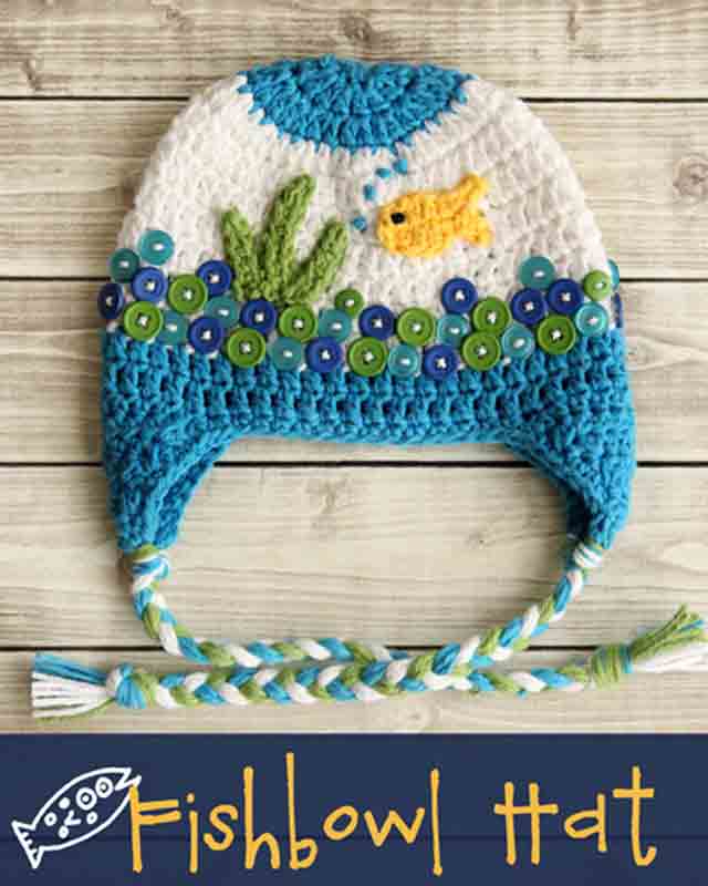 You are currently viewing Baby Crochet Hat Pattern – Fishbowl Beanie