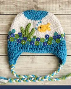 Baby Crochet Hat Pattern - Fishbowl Beanie